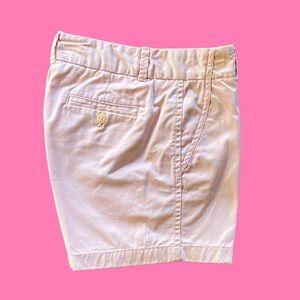 J.Crew pale pink chino shorts
